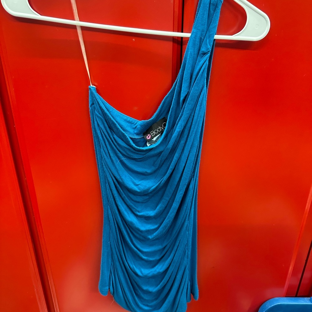 One shoulder tank top